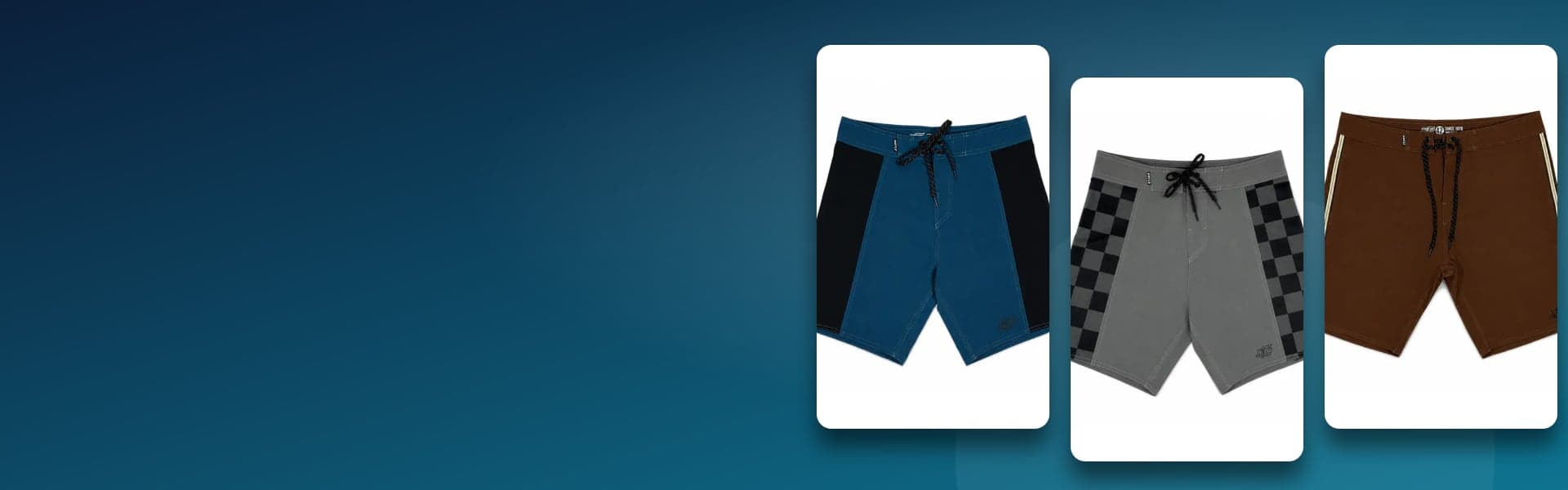 Boardshorts para qualquer sessão